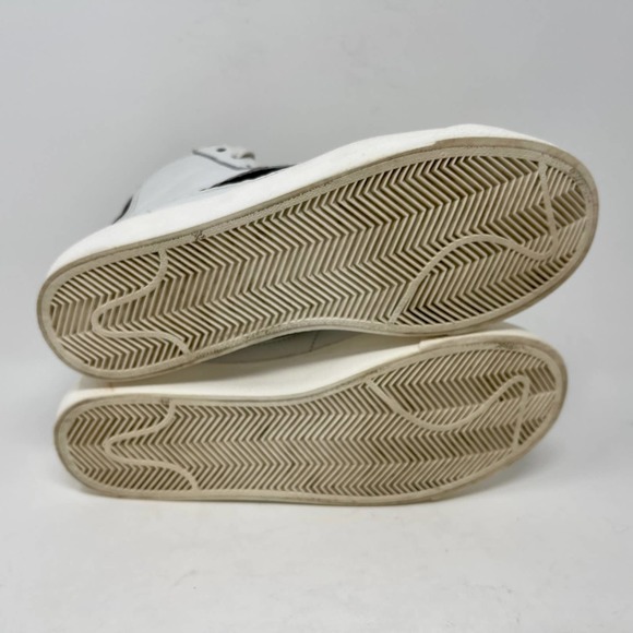 Nike Blazer Mid 77 Sneakers Womens 7 1/2 White Leather 01:J.10.3 - Picture 8 of 9